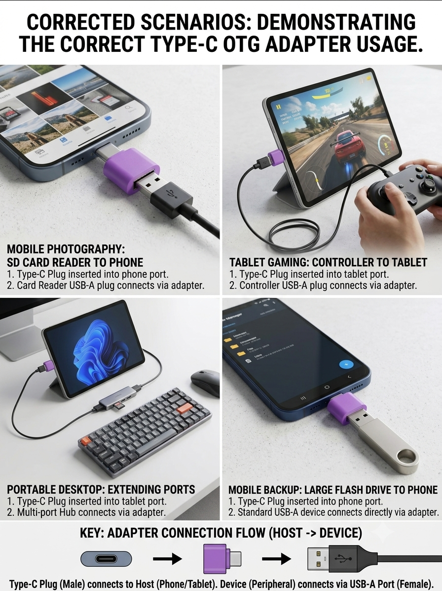 USB-C OTG Adapter
